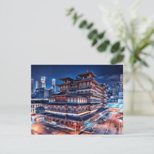 Chinatown Wunder Postkarte (Stehend Vorderseite)