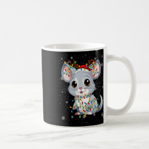 Chinchilla Animal Weihnachtsmannmütze Ugly Christm Kaffeetasse