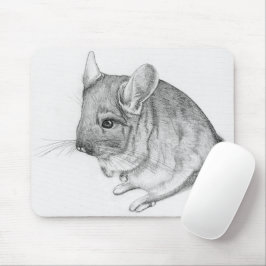 Chinchilla auf Mauspad