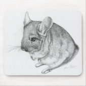 Chinchilla auf Mauspad (Vorne)