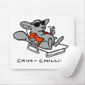 Chinchilla Chillin Mousepad (Mit Mouse)