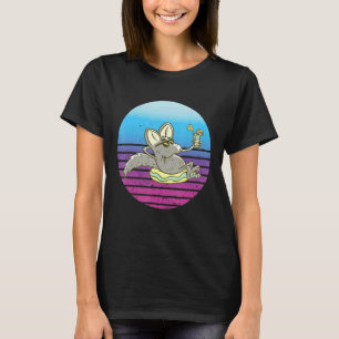 Chinchilla Chinchillas Relax Retro Ferienhaus T-Shirt