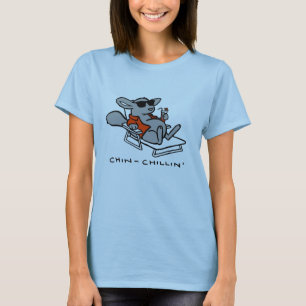 Chinchilla chinchillin Damen-Spitze T-Shirt