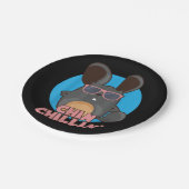 Chinchilla Chinchillin I Cool Sonnenbrille Geschen Pappteller (Schrägansicht)