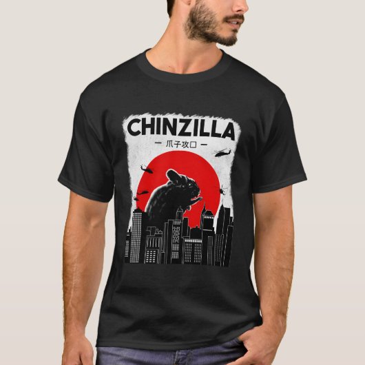 Chinchilla Chinzilla Chinchilla T-Shirt (Vorderseite)