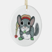 Chinchilla Christmas Tree Ornament (Rechts)