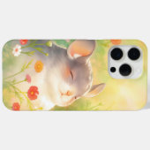 Chinchilla Floral Oasis Case-Mate iPhone Hülle (Rückseite (Horizontal))