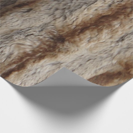 CHINCHILLA FUR GESCHENKPAPIER (Ecke)