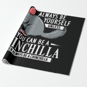 Chinchilla Gift Funny Niedlich Pet Geschenkpapier