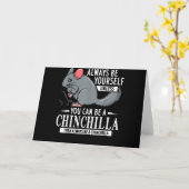 Chinchilla Gift Funny Niedlich Pet Karte (Gelbe Blume)
