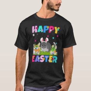 Chinchilla Happy Easter Bunny Chinchilla Oster S T-Shirt