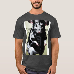 Chinchilla in einem Ninja-Kostüm 3 T-Shirt