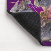 Chinchilla-Kavallerie Mousepad (Ecke)