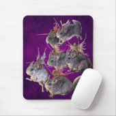 Chinchilla-Kavallerie Mousepad (Mit Mouse)
