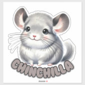 CHINCHILLA - KINDERZIMMER STICKER (Blatt)
