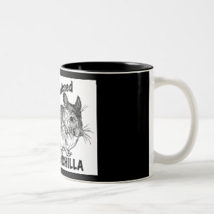 Chinchilla Kisses Zweifarbige Tasse