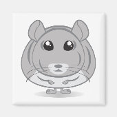 Chinchilla Magnet (Vorne)