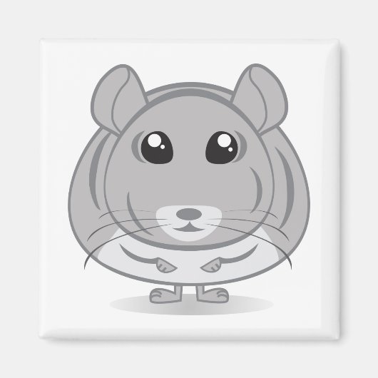 Chinchilla Magnet (Vorne)