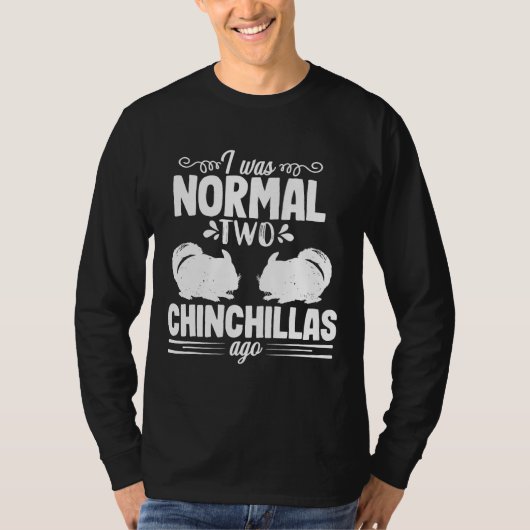 Chinchilla Mama Vater Normale Haustierbesitzer Tie T-Shirt (Vorderseite)
