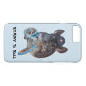 Chinchilla mit Kugelkopf Case-Mate iPhone Hülle (Rückseite (Horizontal))