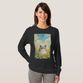 Chinchilla Nestled in Nature Embrace T-Shirt (Vorne ganz)