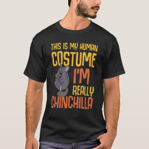 Chinchilla Niedliches Sprichwort Rodent T-Shirt