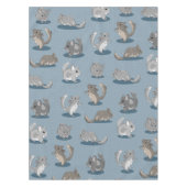 Chinchilla Pattern Tischdecke (Vorderseite)