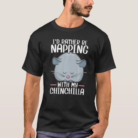Chinchilla Pet Animal  6 T-Shirt (Vorderseite)