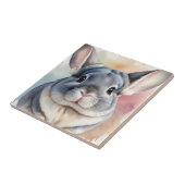 Chinchilla Portrait Fliese (Seite)