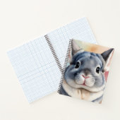 Chinchilla Portrait Notizblock (Innenseite)