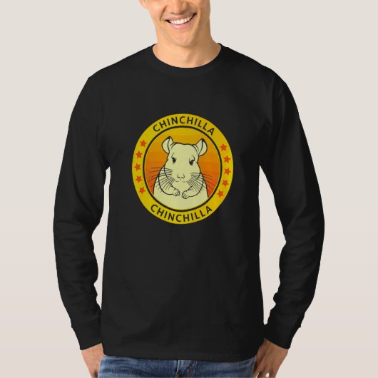 Chinchilla-Porträt T-Shirt (Vorderseite)