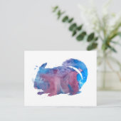 Chinchilla Postkarte (Stehend Vorderseite)