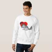 Chinchilla-Shirt Sweatshirt (Vorne ganz)