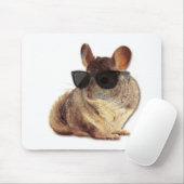 Chinchilla-Sonnenbrille Mousepad (Mit Mouse)