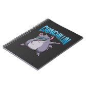 Chinchilla Sonnenbrille trinken Tiergenuss Notizblock (Linke Seite)