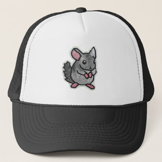 Chinchilla Truckerkappe (Vorderseite)