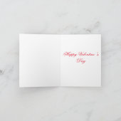 Chinchilla Valentine's Day Card Karte (Innenseite)