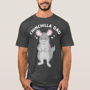 Chinchilla Vater Funny Animal Pet Pater T-Shirt