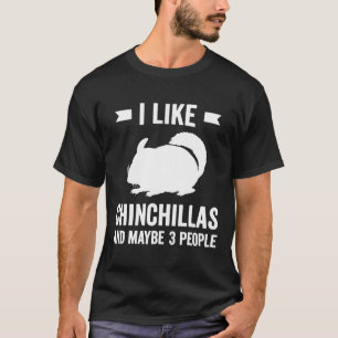 Chinchilla Vater Mama Rodent Owner Gag T-Shirt