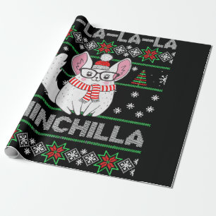Chinchilla Weihnachtsgeschenk für Chinchilla Lieb Geschenkpapier