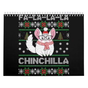 Chinchilla Weihnachtsgeschenk für Chinchilla Lieb Kalender