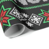 Chinchilla Weihnachtsgeschenk für Chinchilla Liebe Geschenkpapier (Rolleneckpunkt)