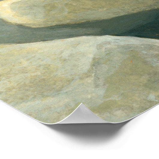 Chinchillas im Wilden Poster (Ecke)