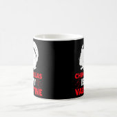 Chinchillas ist mein Valentine Funny Chinchilla Va Kaffeetasse (Mittel)