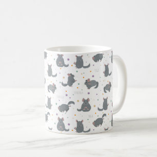 Chinchillas machen Yoga Kaffeetasse