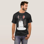 Chinchillin Dabbing Chinchilla T-Shirt (Vorne ganz)