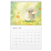 Chinchillin' das ganze Jahr 2025 Kalender (Feb 2027)