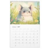 Chinchillin' das ganze Jahr 2025 Kalender (Jan 2027)