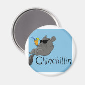 Chinchillin Magnet (Vorderseite/Rückseite)