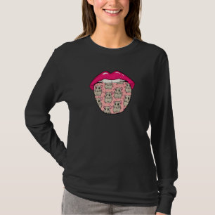 Chinchillin Tongue Rodent Chinchilla T-Shirt
